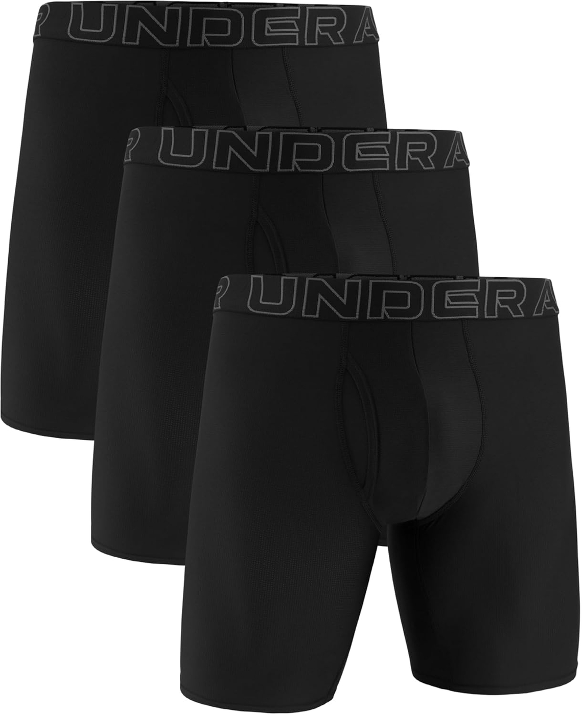Under Armour Men's Performance Tech Mesh Long-Leg Boxerjock Brief Underwear, 9