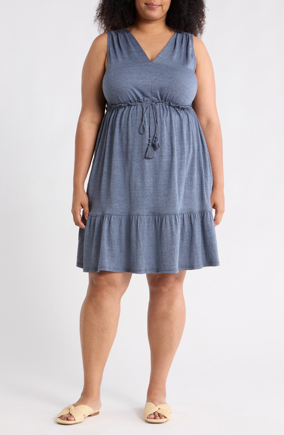 Sleeveless Tiered Dress