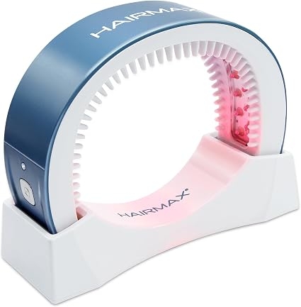 HairMax LaserBand 41 (FDA Cleared). 41 Medical Grade Lasers. Stimulate Hair Growth, Reverse Thinning, Regrow Denser, Fuller Hair. Targeted Hair Loss Treatment.