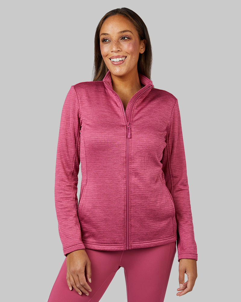 WOMEN'S GRID TECH FULL-ZIP