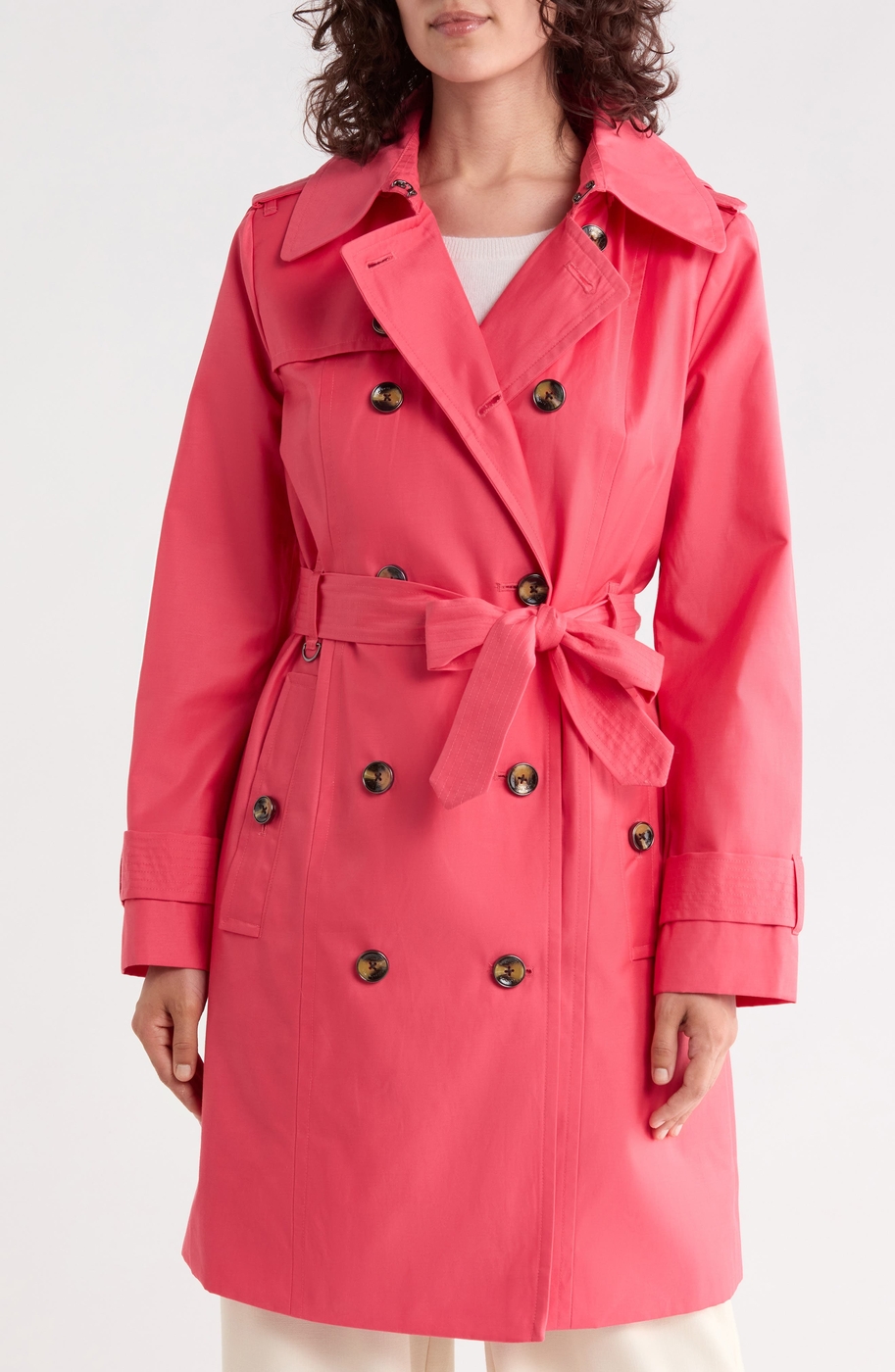 Double Breasted Trench Coat